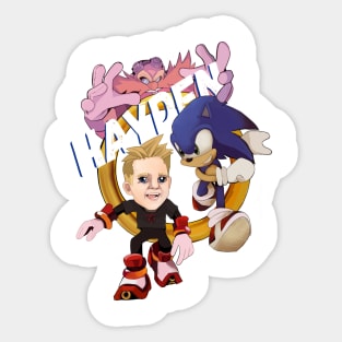 Hayden Sonic Sticker